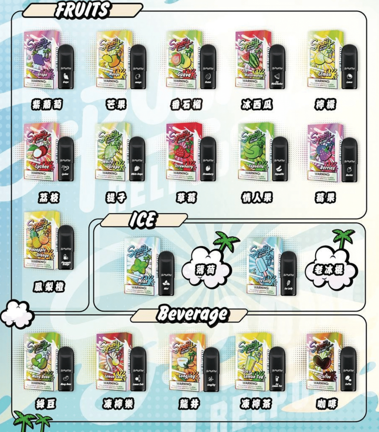 spumy冰熊5代煙彈-8